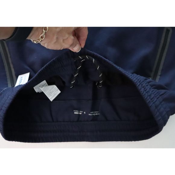 Old Navy 339709 Men's Sz L Navy Blue Dynamic Fleece Athletic Jogger Pants - Picture 3 of 9